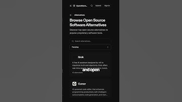 On this website you can find Free and Opensource alternatives to any Paid AI tool and software