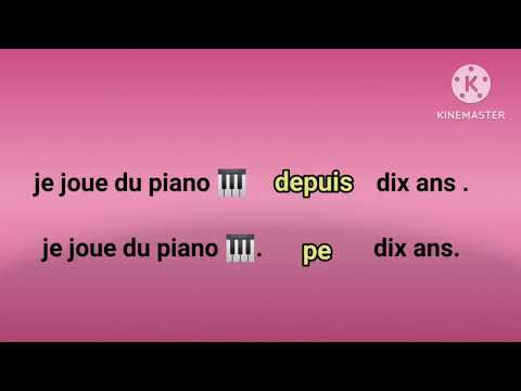 les prépositions كيف نستعمل ne confondez pas entre: pour ,dans, depuis, pendant, En درس مهم