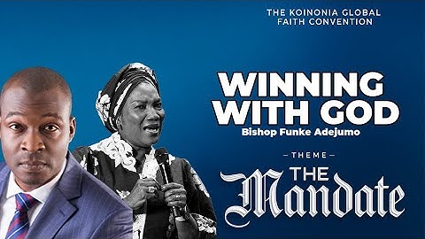 DAY 2 OF THE GENERAL ASSEMBLY WITH KOINONIA (EVENING SESSION) WITH BISHOP FUNKE ADEJUMO