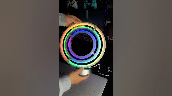 Unboxing the most gamer-core table lamp ever-Lepro TB1