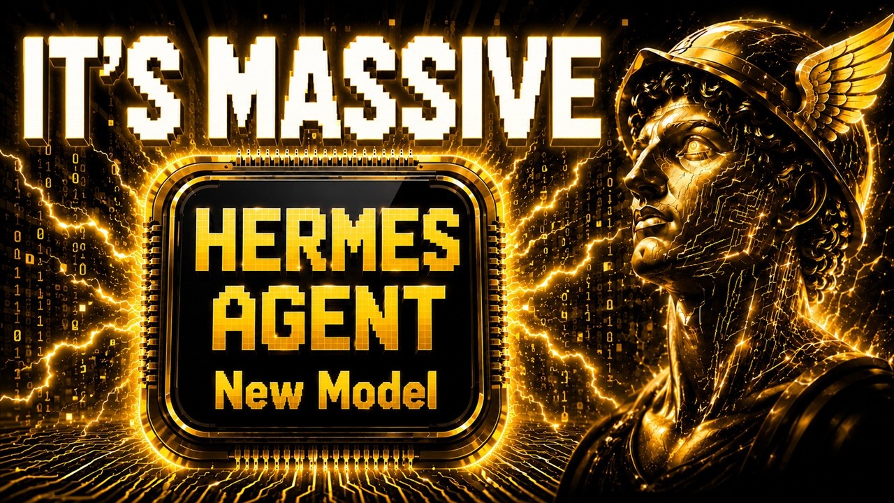 Run Hermes Agent FREE With This NEW Model🤯
