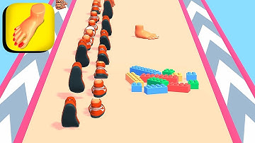 Foot Runner ​- All Levels Gameplay Android,ios (Part 1)