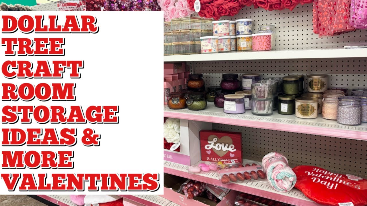 CSWM в Dollar Tree - Товары для рукоделия, инвентарь и многое другое ко Дню святого Валентина
