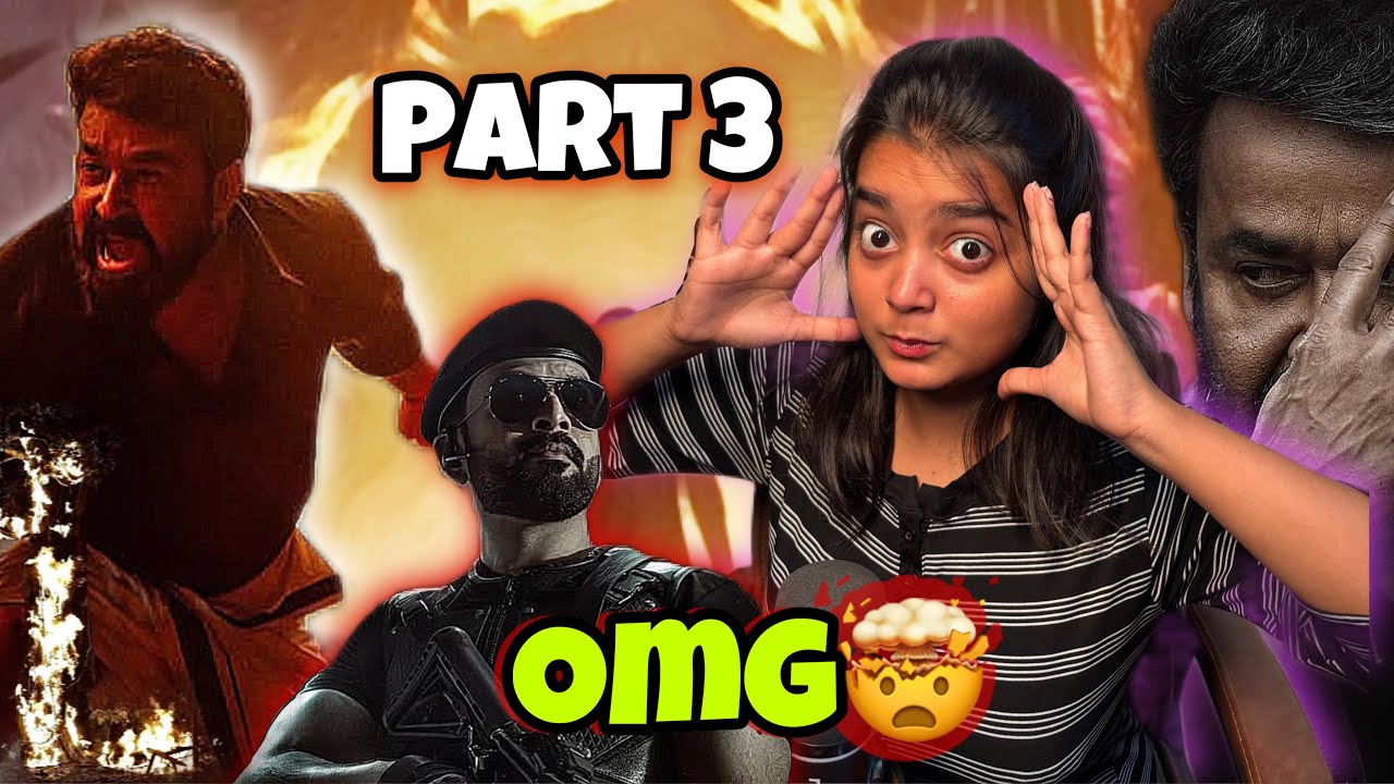L2E Empuraan Movie Reaction-Part- 3 | Mohanlal | Prithviraj Sukumaran | Jungle Fight -Iraq Fight 🔥