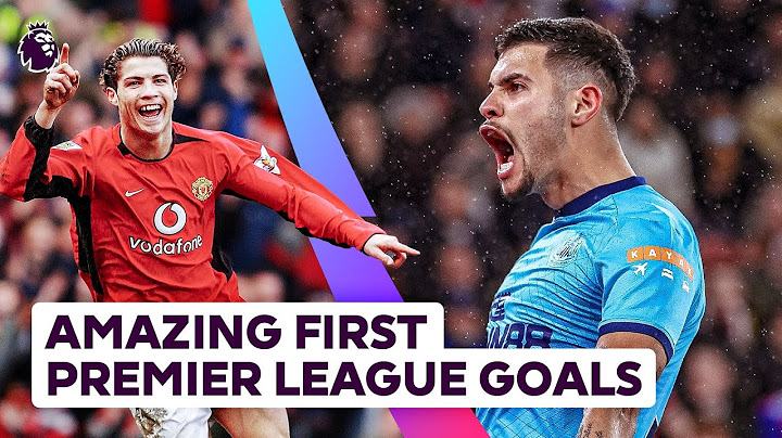Impressive First Goals in the Premier League