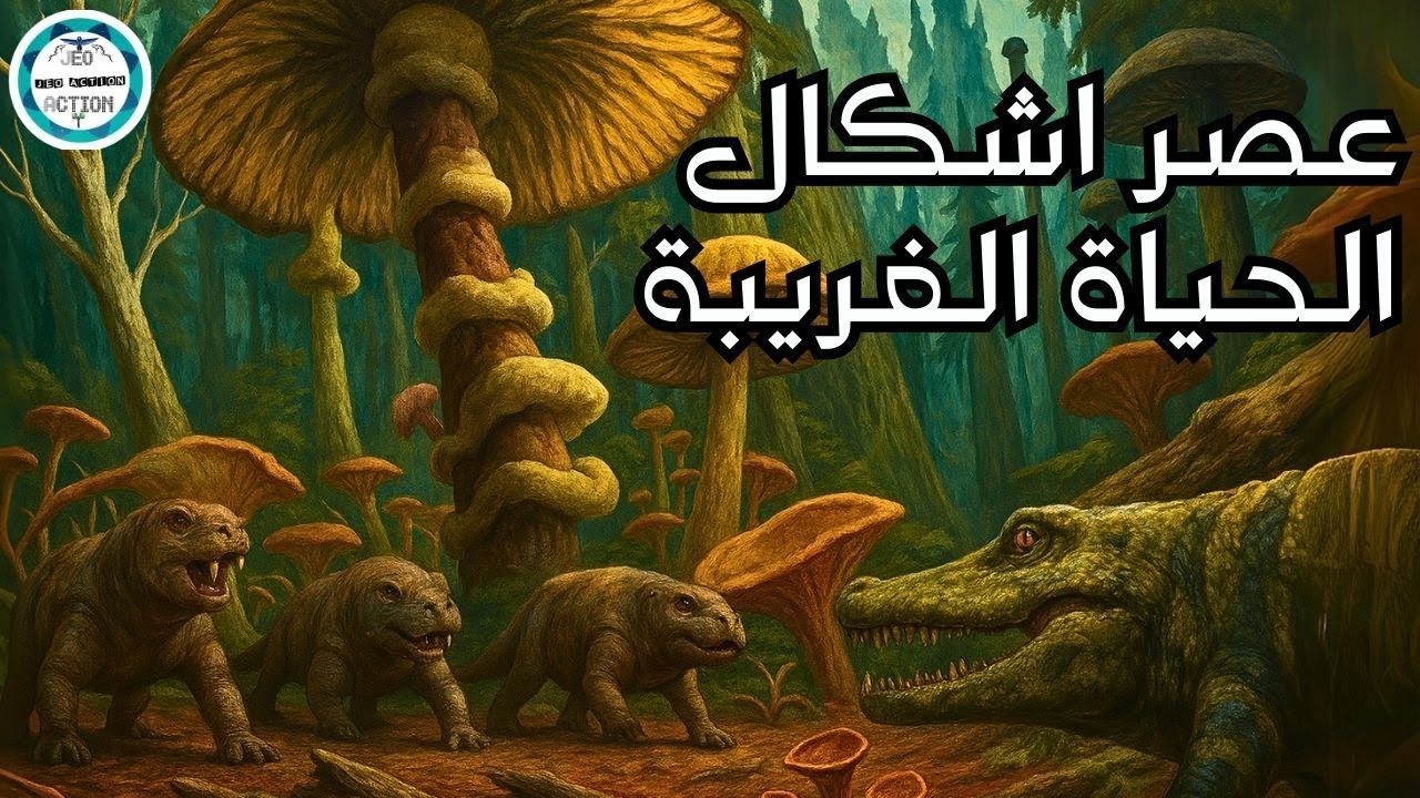 كيف كانت الأرض فى العصر الترياسى عصر أشكال الحياة الغريبة ؟