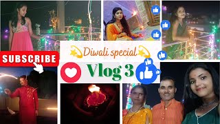 Vlog 3 Diwali Vlog Diwalicelebration With Family Mayuri Mishra With Komal Mishra
