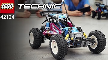 Lego Technic 42124 Off-Road Buggy II Unboxing & Speedbuild