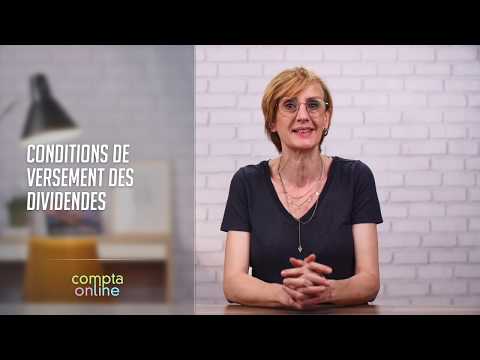 Conditions de versement des dividendes