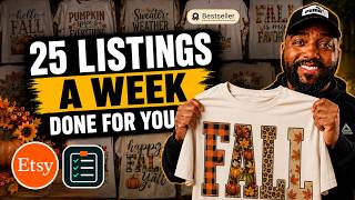 25 Custom Fall Etsy Listings A Week Done For You in 2026