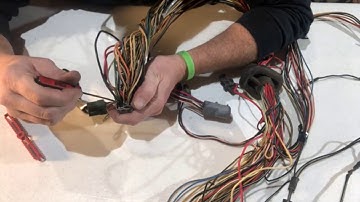 Converting the Ford 5.0 EFI harness part 3: Removing the emissions and AC wiring