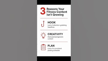 3 redenen waarom je fitnesscontent niet groeit