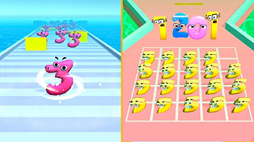 Merge Number Run Like Merge Alphabet Lore Part 1 ⭐⭐⭐⭐ ABCDEWXYZ...12347890