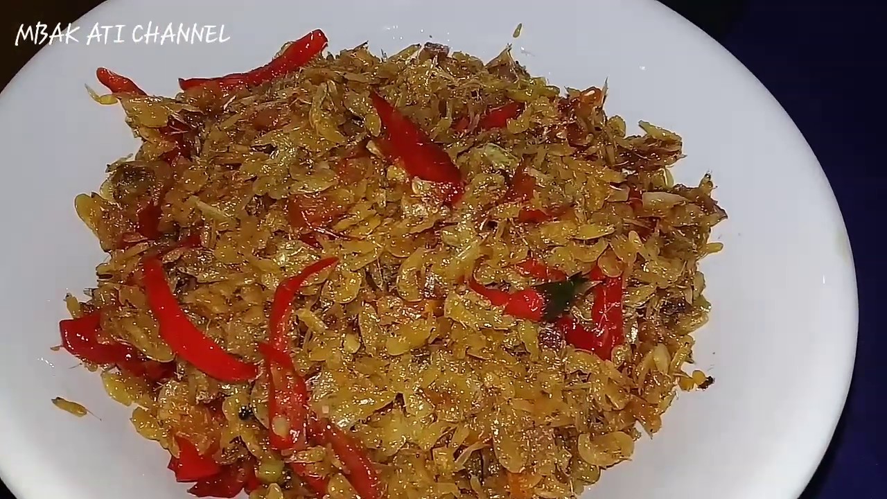 RESEP TUMIS UDANG REBON KERING YouTube