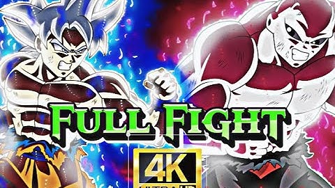 Dragonball Super: Tournament Of Power | Goku vs Jiren  | Ultra Instinct Awakens HD