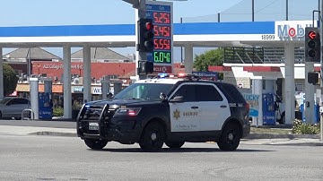 (SCC Broadcast) LASD Walnut Unit Responding Code 3