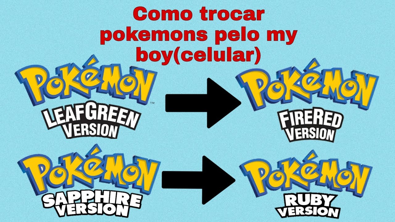 Como evoluir seu Pokémon por Troca em Pokémon FireRed! #pokémon #pokem