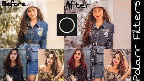 how to create Filters || Polarr App || Filter 2