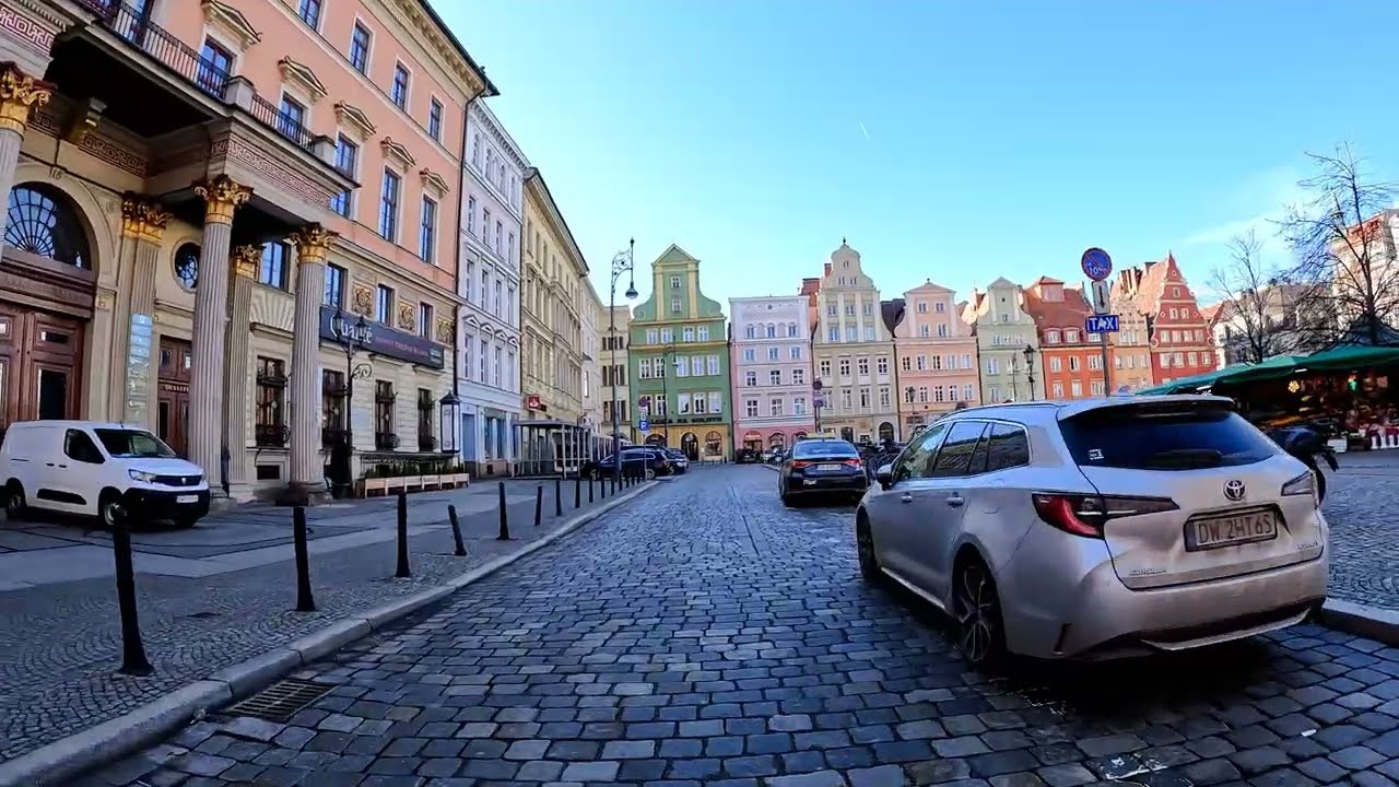 Wrocław Stare Miasto rowerem. Wroclaw Old Town bike ride.