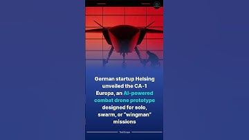 AI-Powered CA-1 Europa: Europe’s Next Autonomous Combat Drone