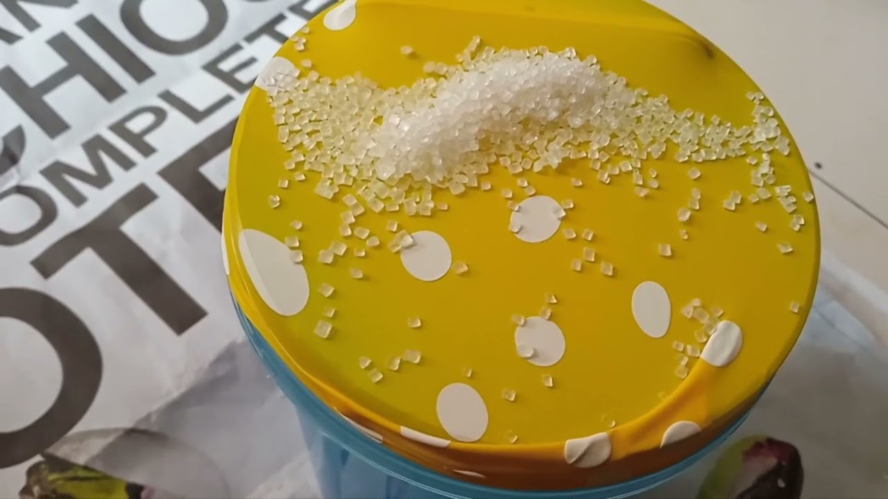 Dancing sugar (sound vibration science experiment)