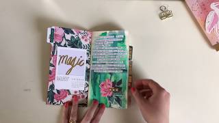 2018 Goals &amp; Word Traveler&#39;s Notebook // May and June