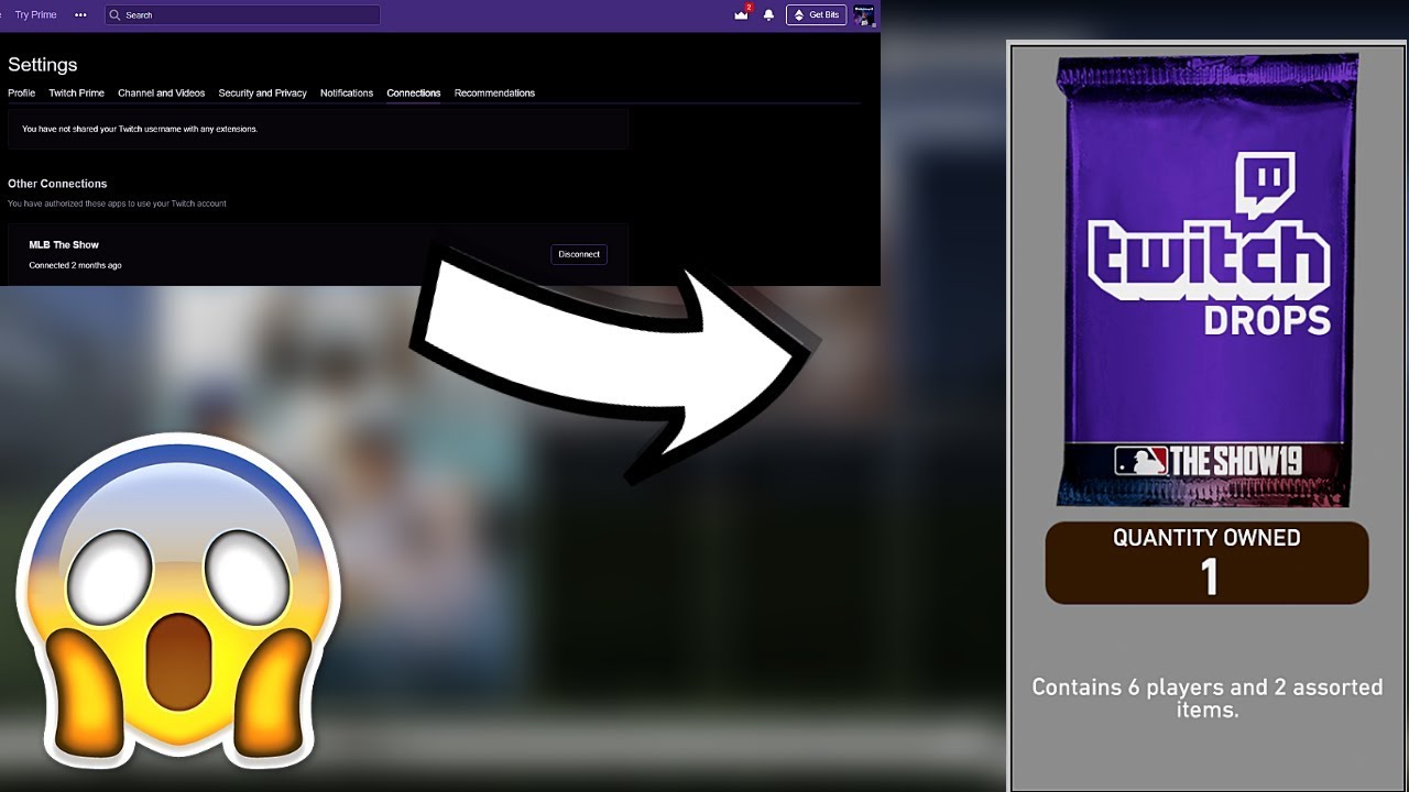 How To Get Twitch Drop Packs In Mlb The Show 19 How To Make Sure You Ve Done It Correctly Guide Youtube