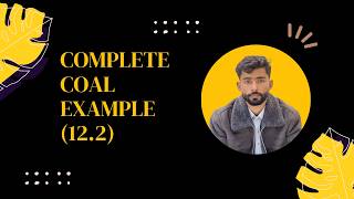 Example 2 Coal For Beginners | Step by Step Guide 2026 | Code With Zamin