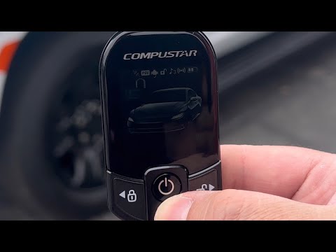 Compustar T13 Remote Start and Alarm bundle installed in a 2023 Chevy Tahoe