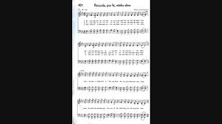 Hinário 5 CCB - Hino 421 - Recorda, por fé, minha alma - Strings - Teclado Yamaha PSR S670