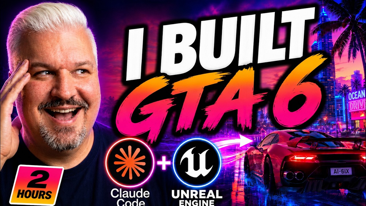 Claude Code + Unreal Engine: Build a Full Game with AI (MCP Setup Tutorial)