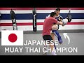 Sparring Japanese Muay Thai Champion (Breakdown)