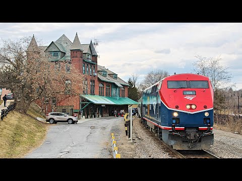 Video: Amtrak adirondacks-a gedirmi?