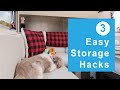 T@b Tip Tuesday: 3 Easy RV Storage Hacks  - #shorts #rvstorage #tab320