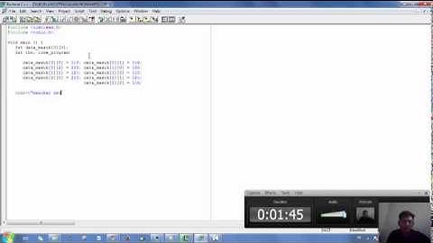 Array 2 dimensi data penjualan