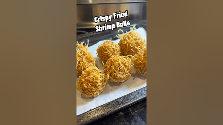 Crispy Golden Shrimp Balls