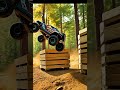 Impossible RC Car Jump | Epic Crash | #shorts #rcshorts