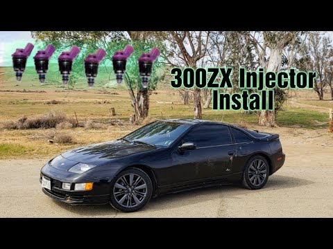 Installing New Injectors + First Start In 16 Years!!! (1992 300ZX)