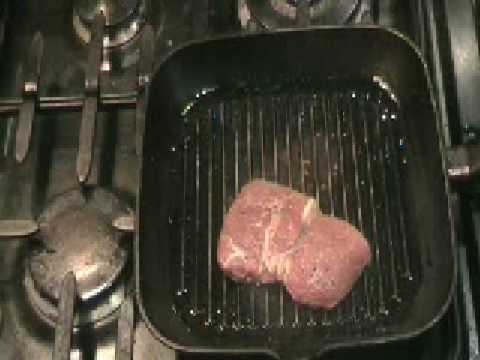 Rump Steak with Sweet Potato Chips Cooking Recipe