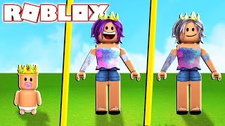 GROWING UP SIMULATOR ON ROBLOX!