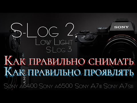Как СНИМАТЬ и ПРОЯВИТЬ видео в SLog2 и SLog3 | СЪЕМКА в Low Light SLog-2. Проявка в DaVinci, Primer