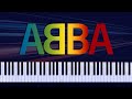 ABBA -  The Day Before You Came Piano Tutorial