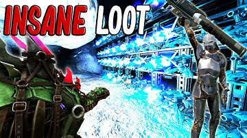 How A Duo Raided A Juicy Tek Base For INSANE LOOT - ARK