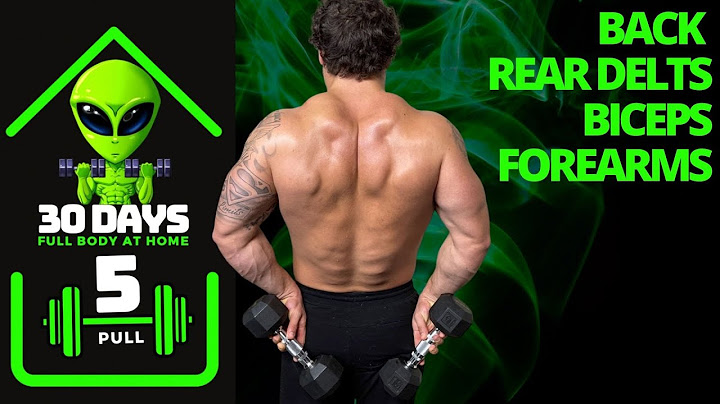 Home Pull Workout With Dumbbells | 30 Days of Full Body Training At Home With Dumbbells - Day 5