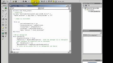 base datos en visual basic 6.0 con acces 2007 parte 3.mp4