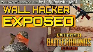 PUBG Mobile PLEASE FIX THIS! | WALL HACKER EXPOSED! | Smh...