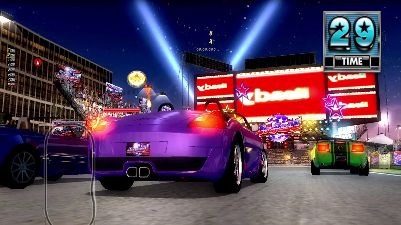 pc arcade SEGA RACE TV 2008 SUNSHINE COAST COURSE 13 UK ARCADES