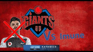 Giants VS Imune |  IEM Katowice 2019 EU minor open qualifier 2