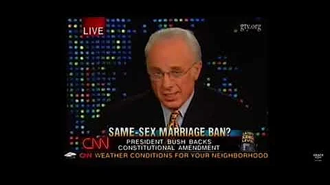 John MacArthur Lovingly Shares the Gospel with Homosexual Man on Larry King Live #shorts