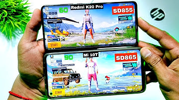 Redmi K20 Pro Vs Mi 10T Pubg (Bgmi) Test in 2021😍| Mi 10t Bgmi test 90fps Graphics | Bgmi Gameplay |